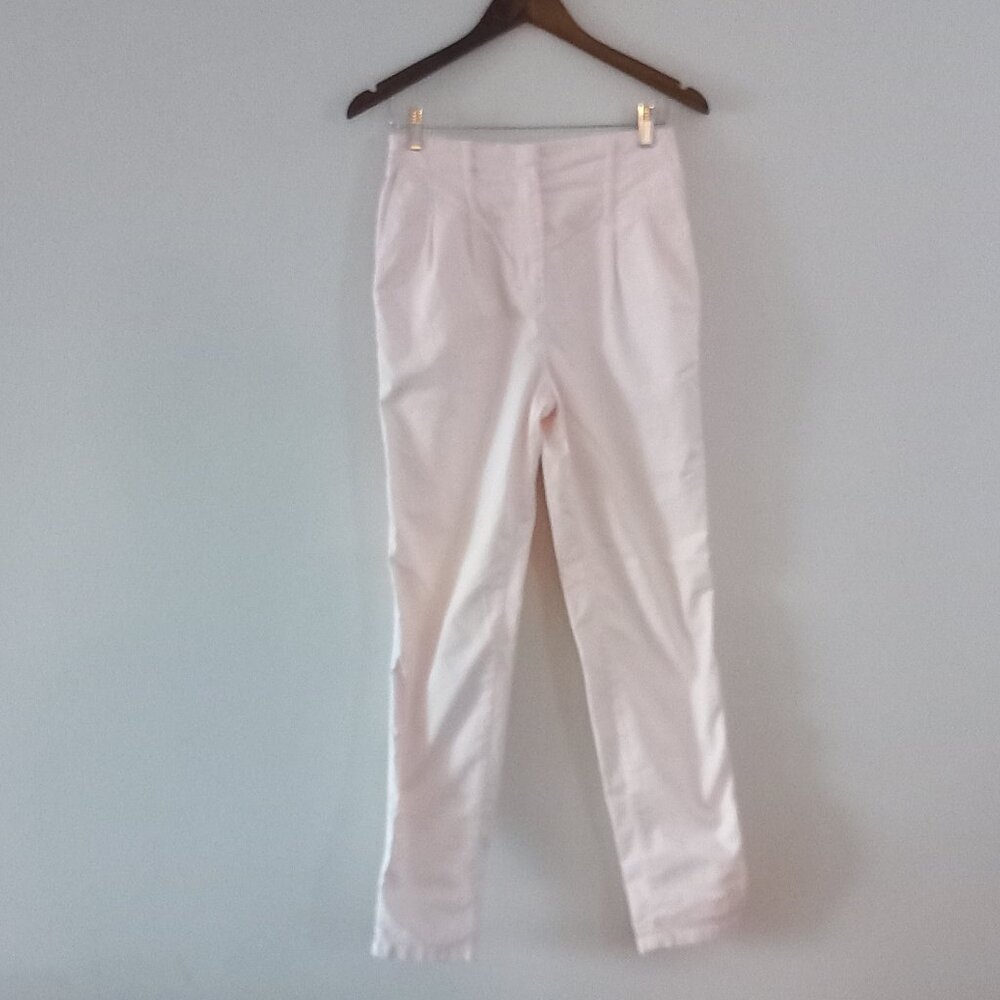 MAJE light pastel pink denim trousers